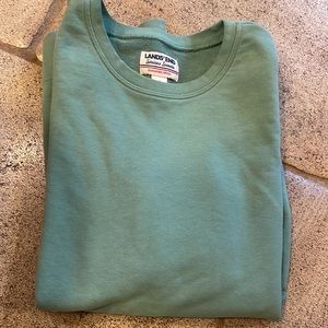 Serious sweats women size small lands end super soft sweatshirt